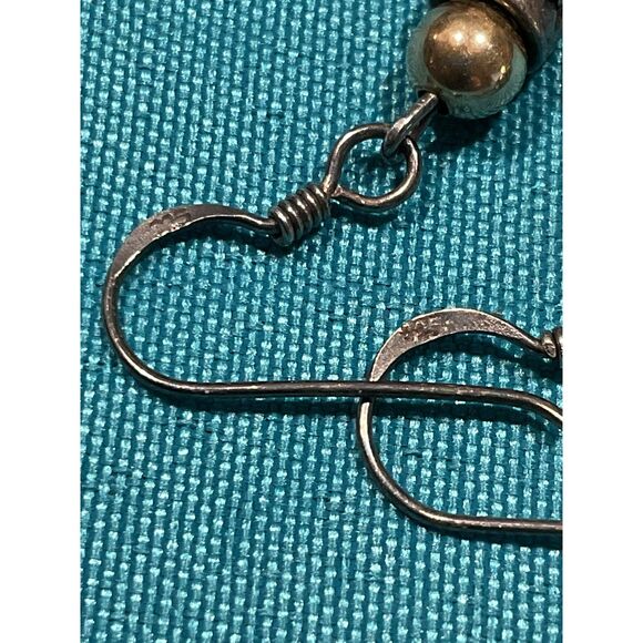 925 Silver Barrel Earrings - Picture 3 of 4